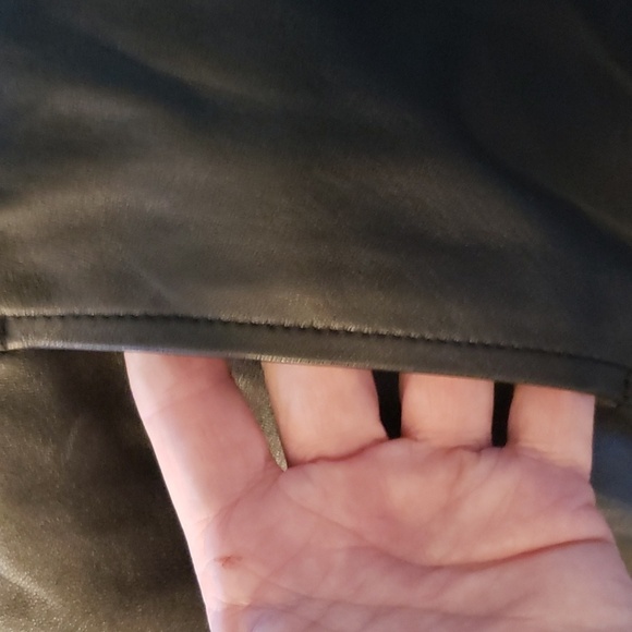 Women's Pendleton Leather Jacket with merino wool sleeves size Medium - Picture 8 of 9